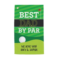 Personalized Best By Par Golf Towel