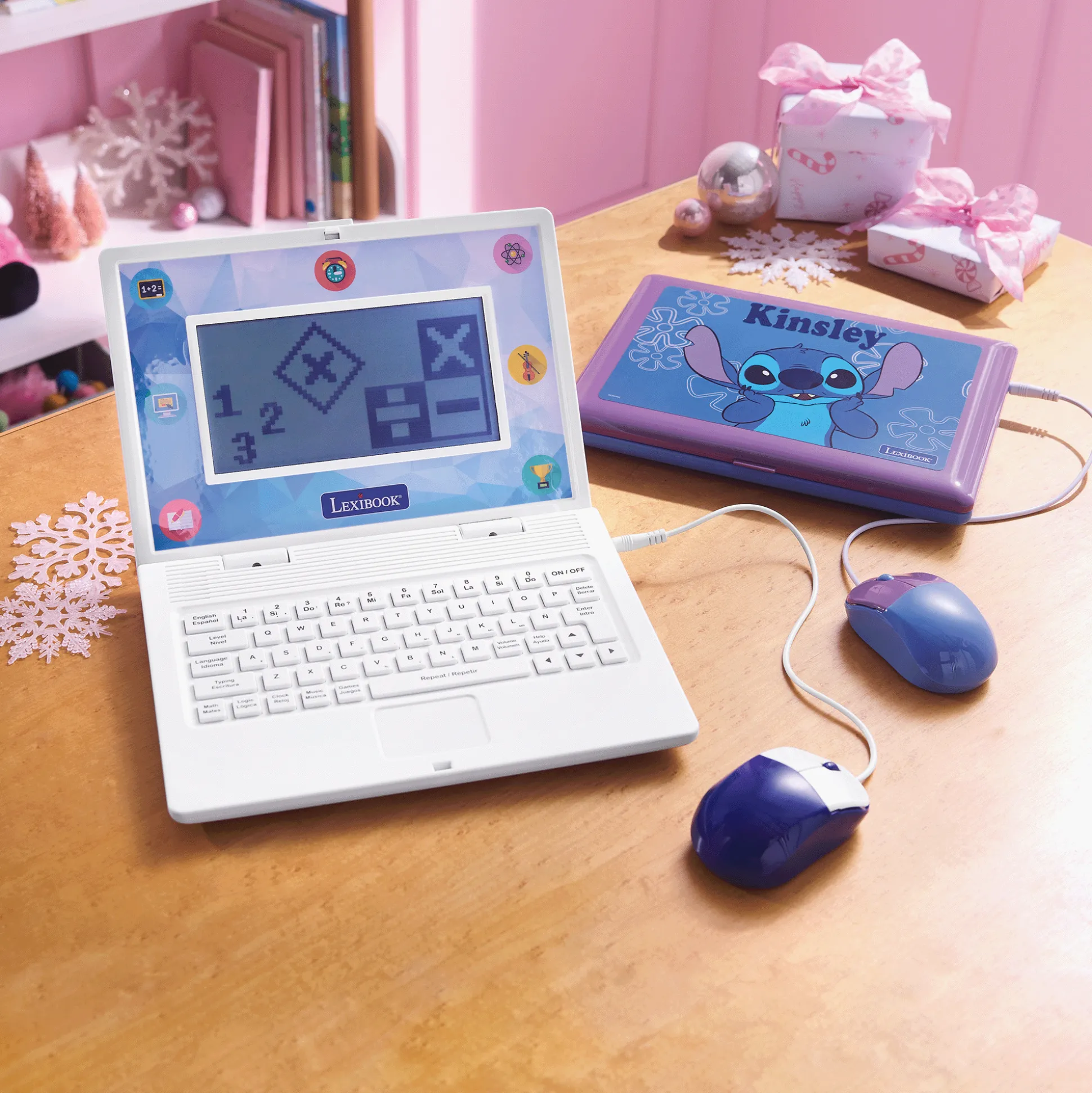 Personalized 6.7" Bilingual Activity Laptop