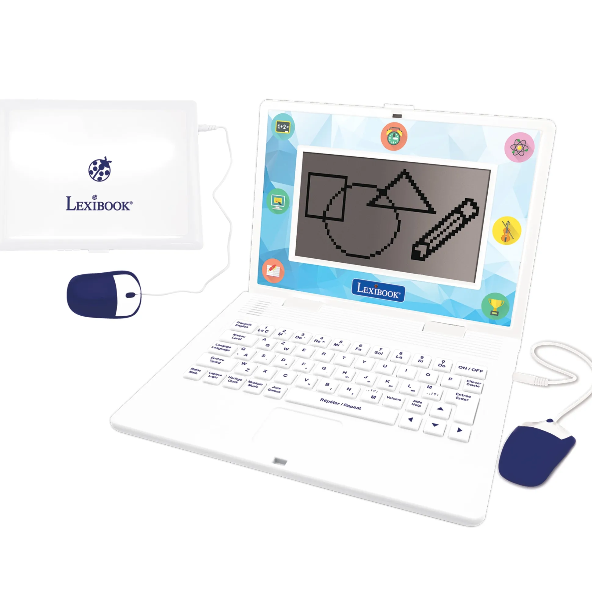 Personalized 6.7" Bilingual Activity Laptop