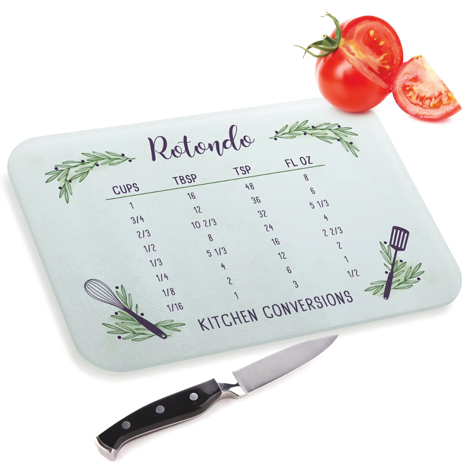 Personalized Glass Conversions Cutting Board