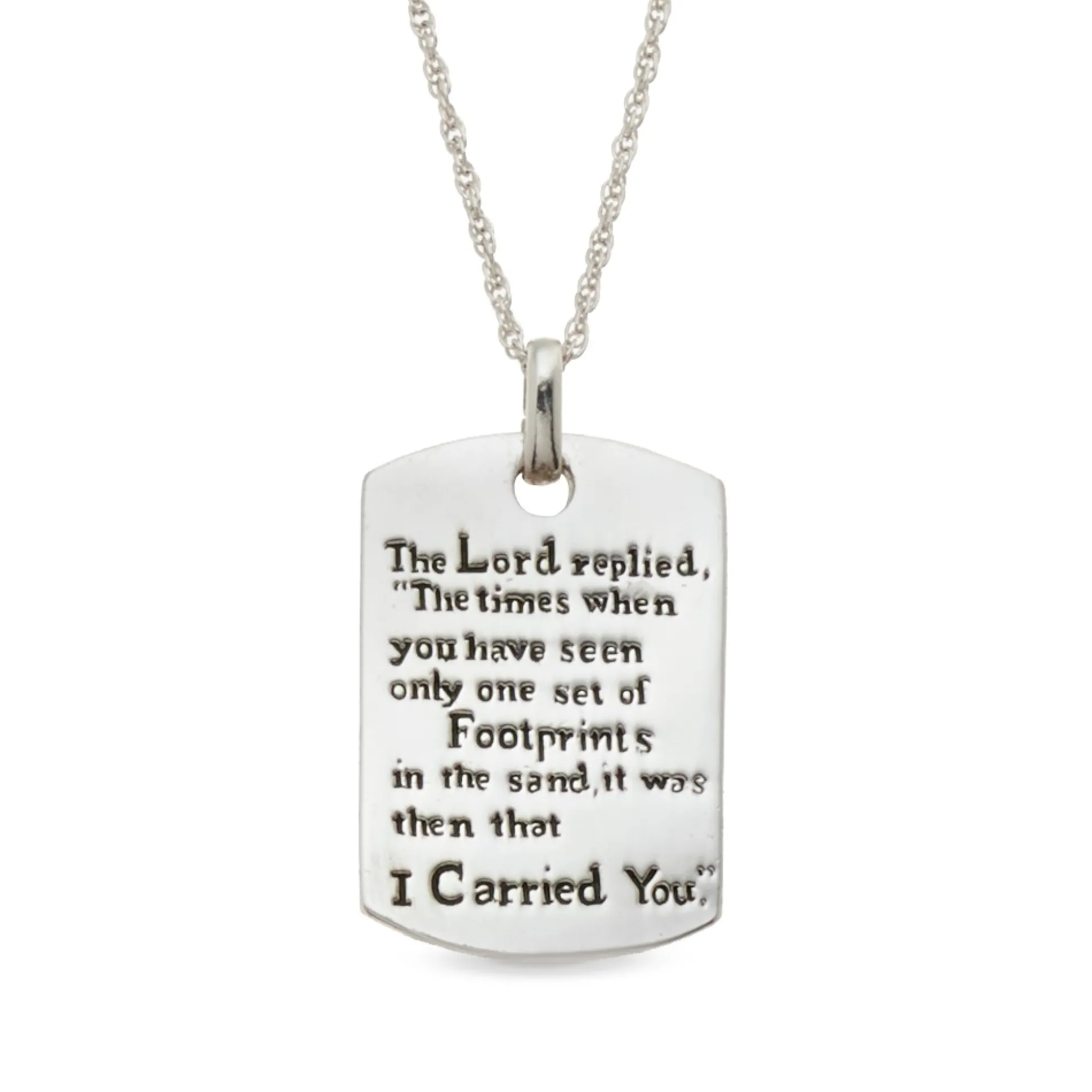 Personalized Inspirations/Name Two-tone Pendant