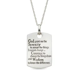 Personalized Inspirations/Name Two-tone Pendant