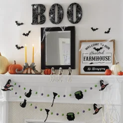 Personalized Our Haunted Farmhouse Welcome Sign
