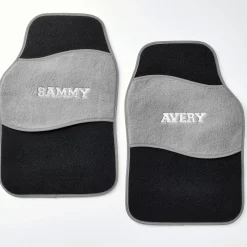 Personalized Set of 2 Car Mats
