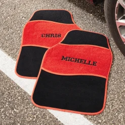 Personalized Set of 2 Car Mats