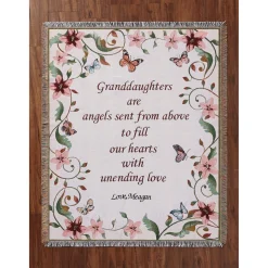 Personalized Tapestry Throw