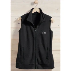 Personalized Women's Fleece Vest