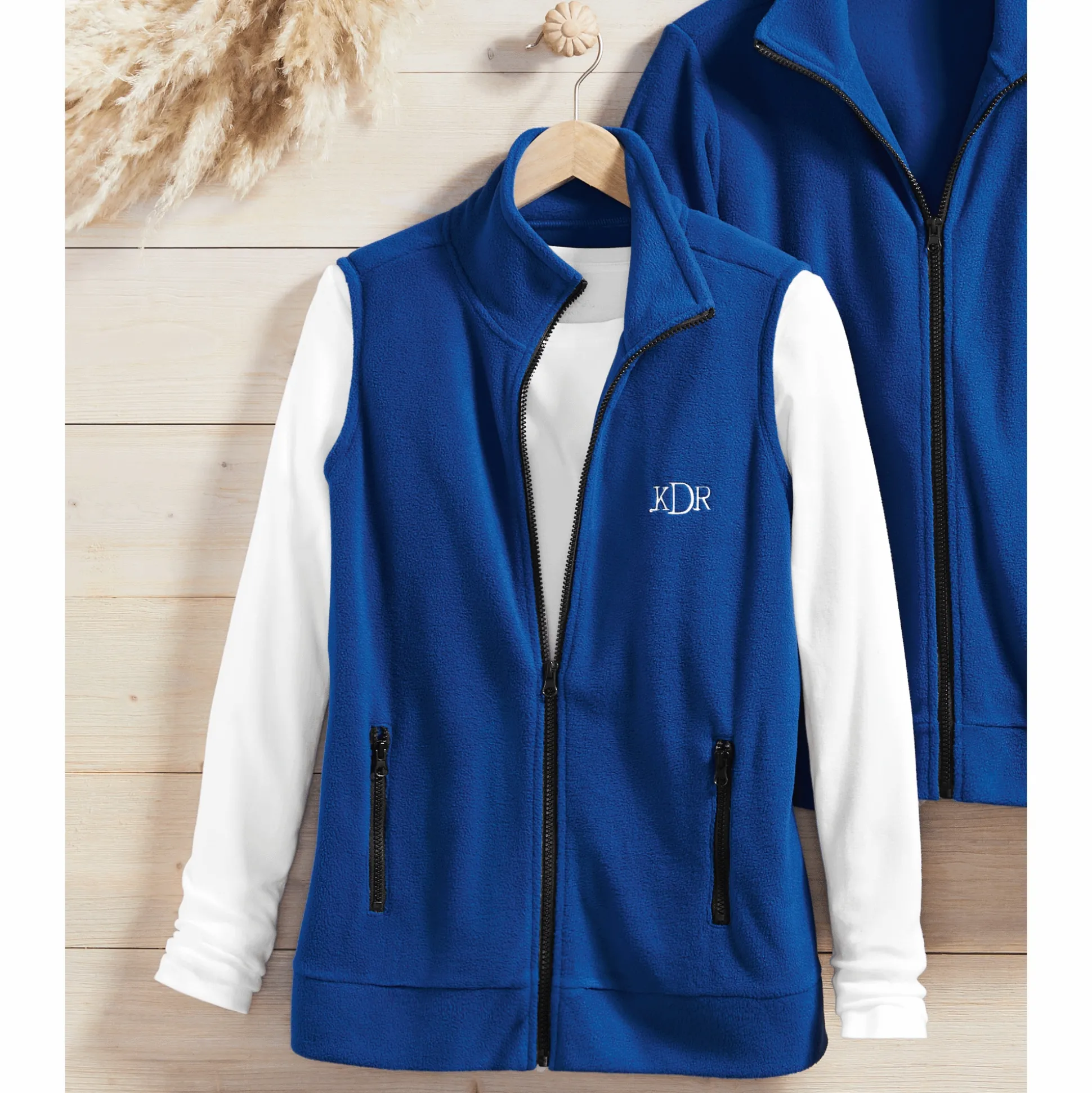Personalized Women's Fleece Vest