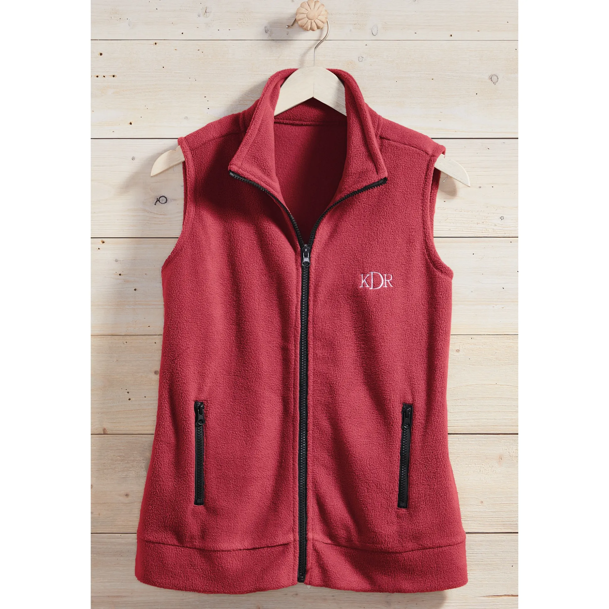 Personalized Women's Fleece Vest