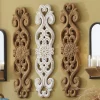 3-Piece Carved Scroll Wall Art