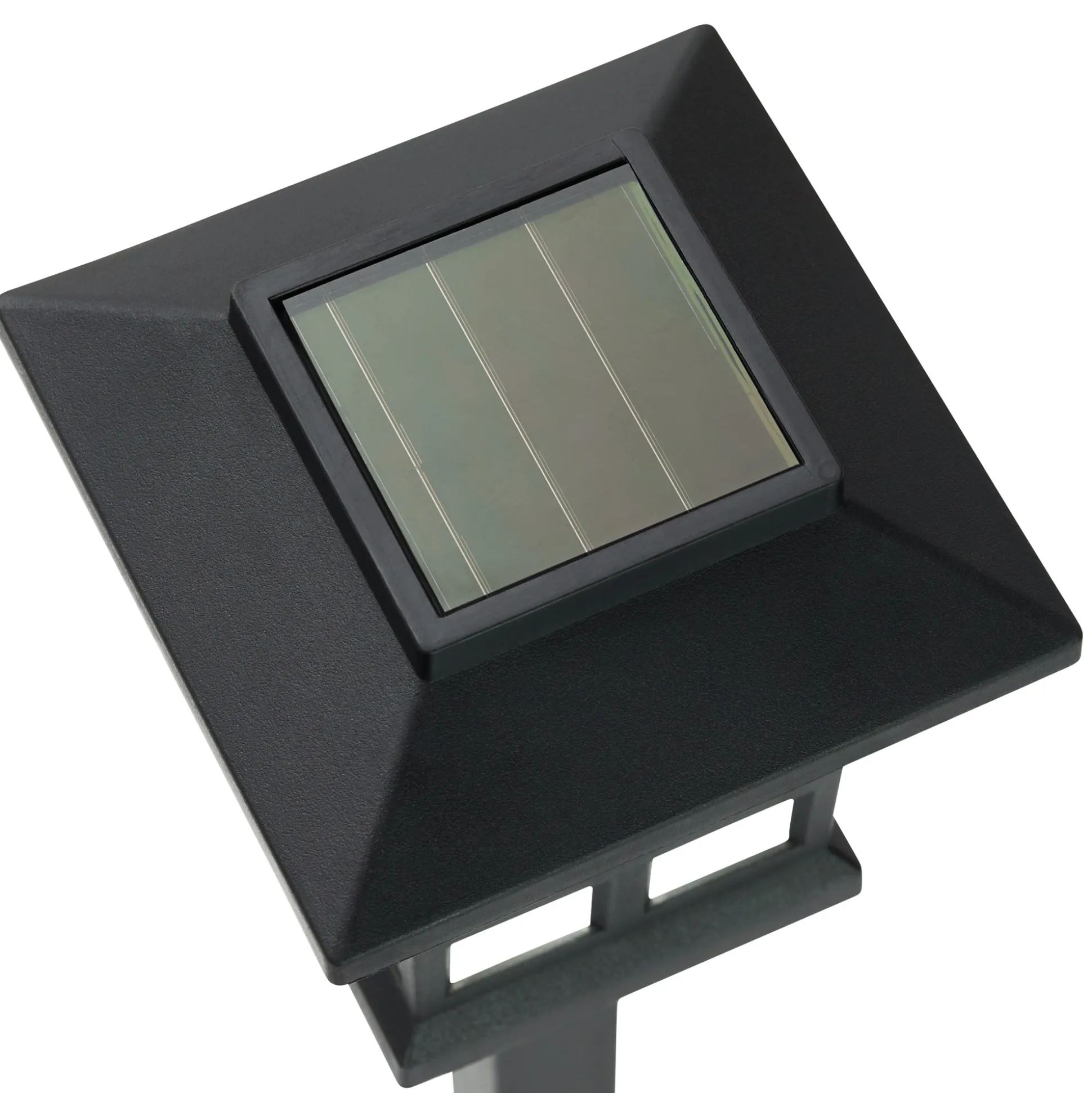 6-Piece Classic Lantern Solar LED Pathway Light Set