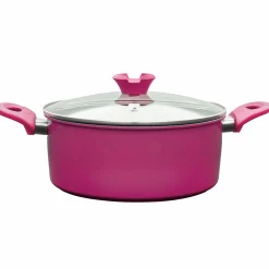 7-Piece Colorful Carbon Steel Nonstick Cookware Set
