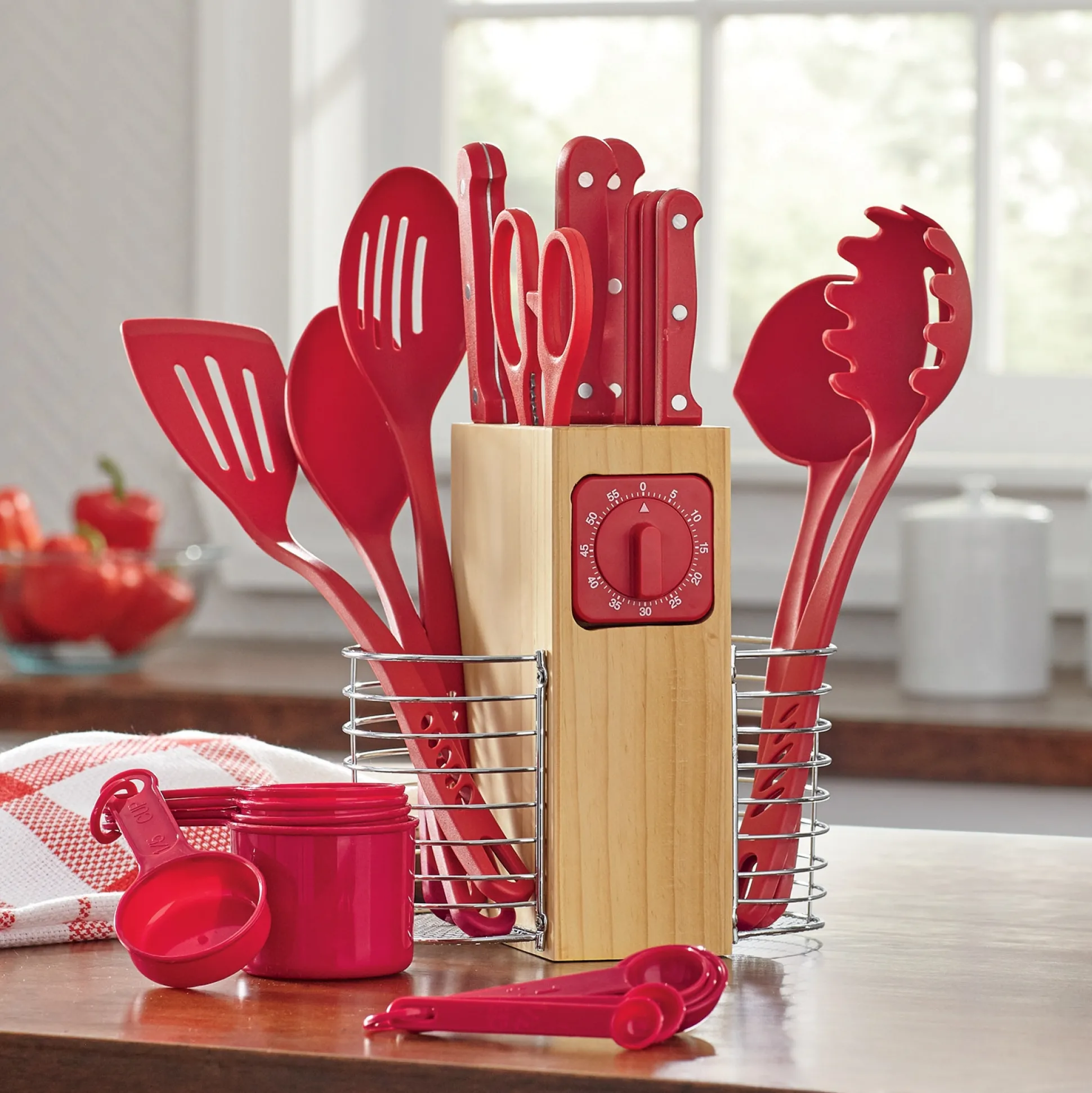 25-Piece Cutlery and Utensil Set