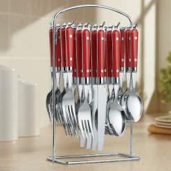 20-Piece Hanging Flatware Set