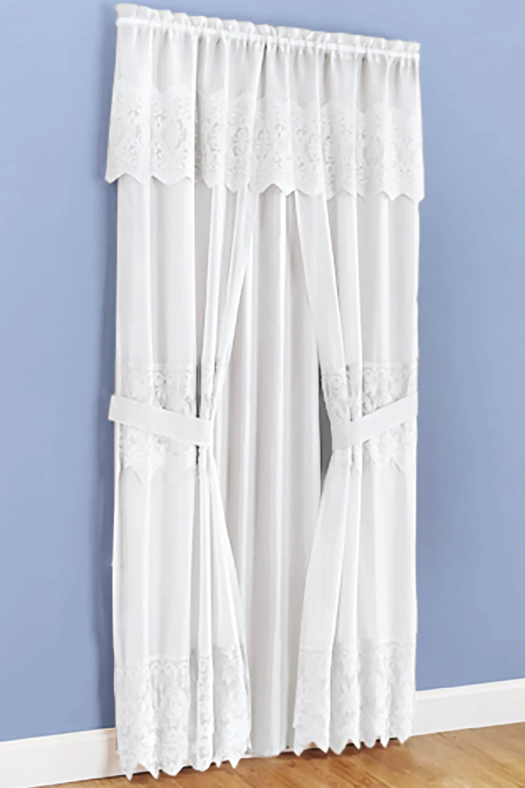 6-Piece Joelle Lace Curtain Set