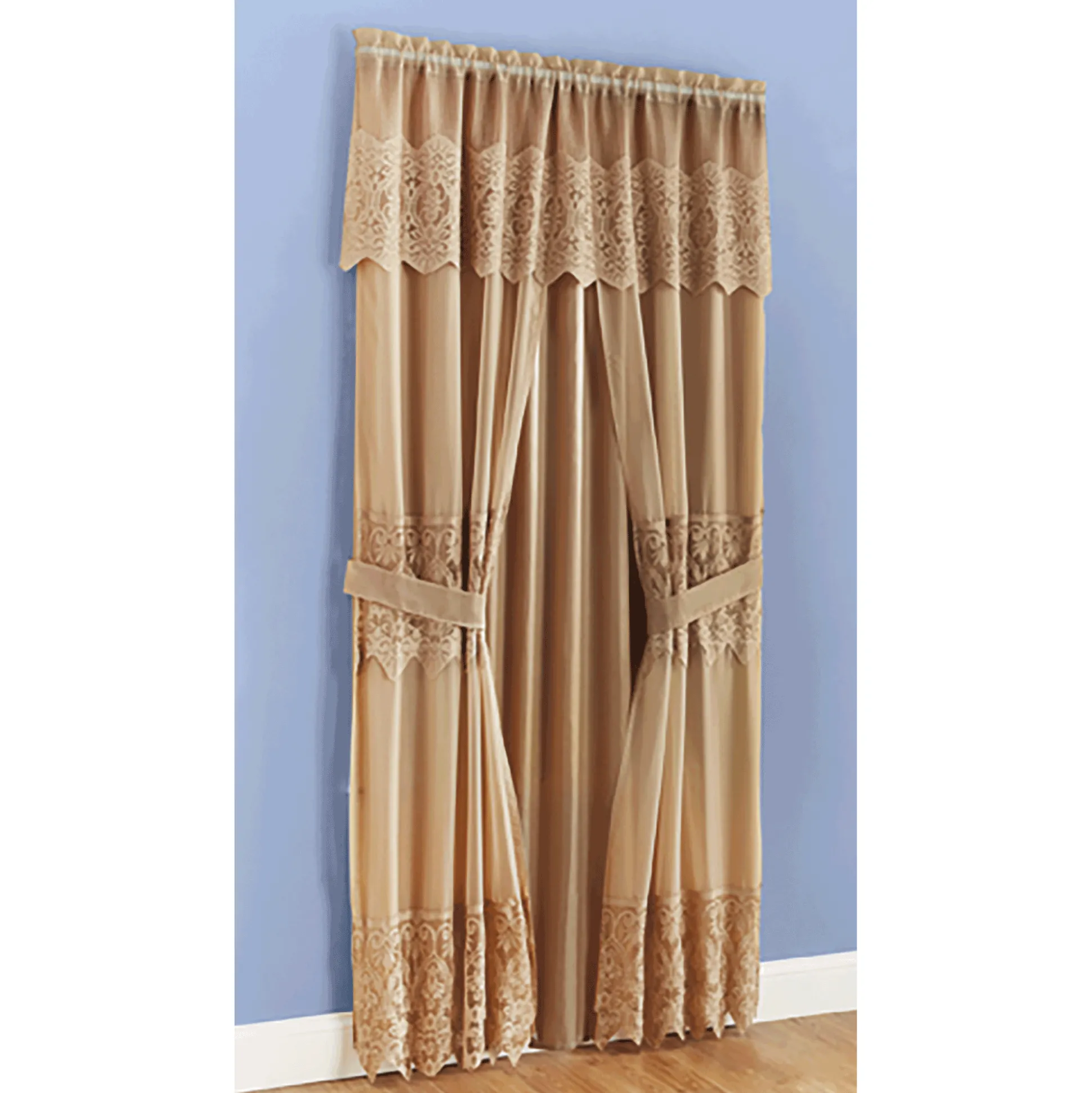 6-Piece Joelle Lace Curtain Set