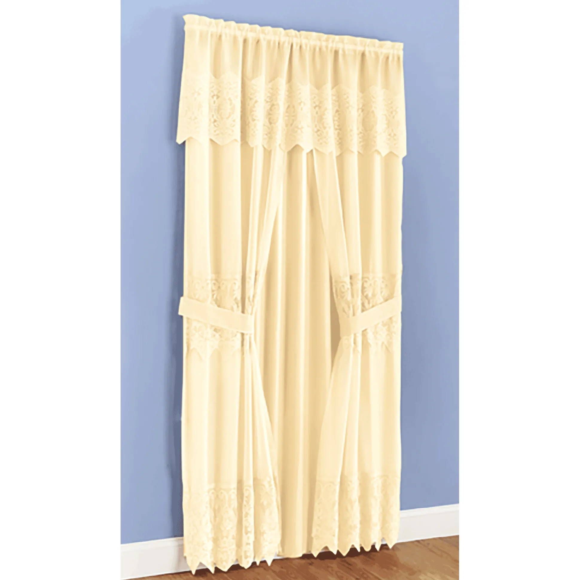 6-Piece Joelle Lace Curtain Set