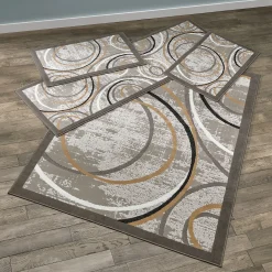 4-Piece Loops Rug Set