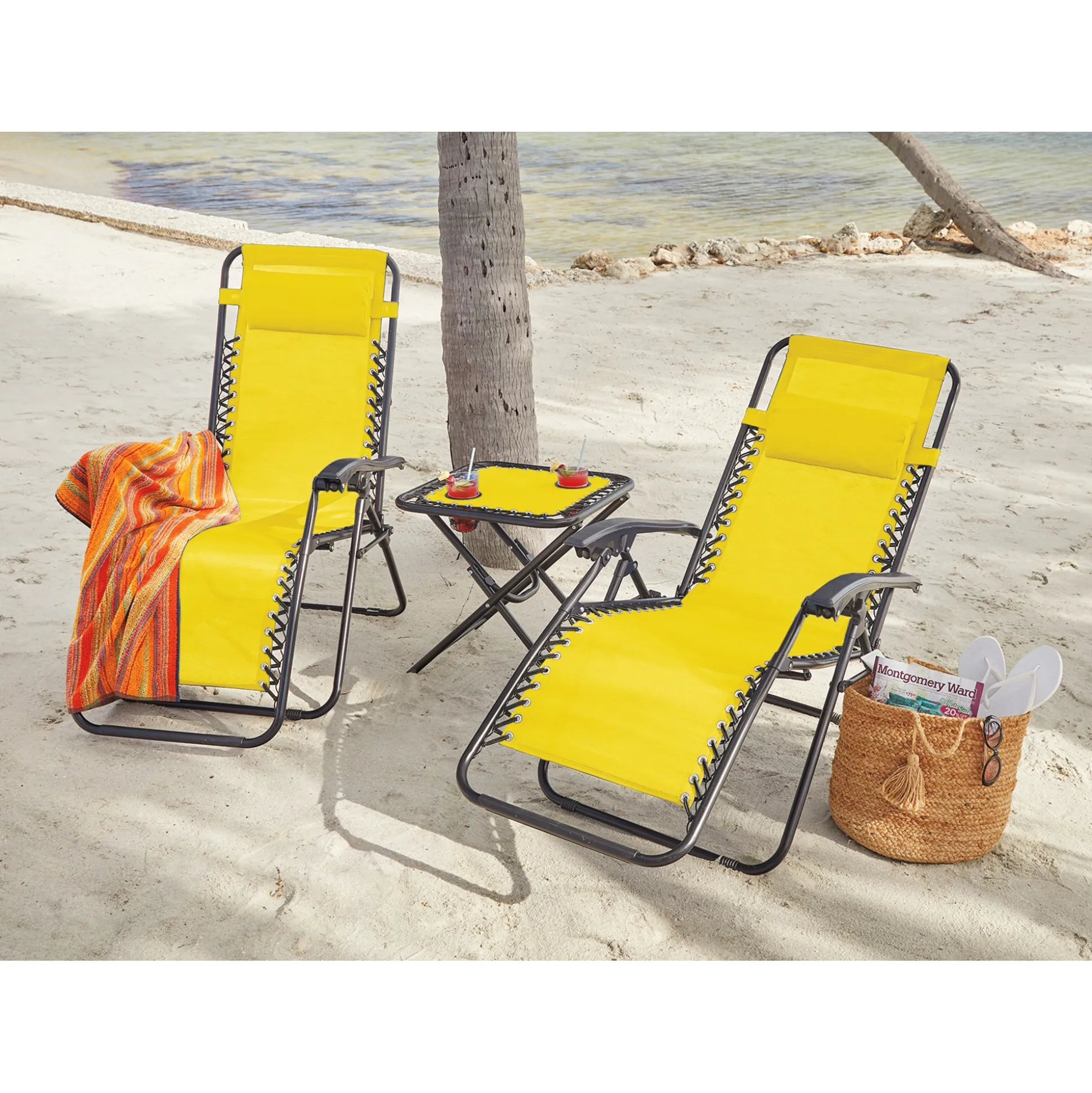 3-Piece Outdoor Lounge Set