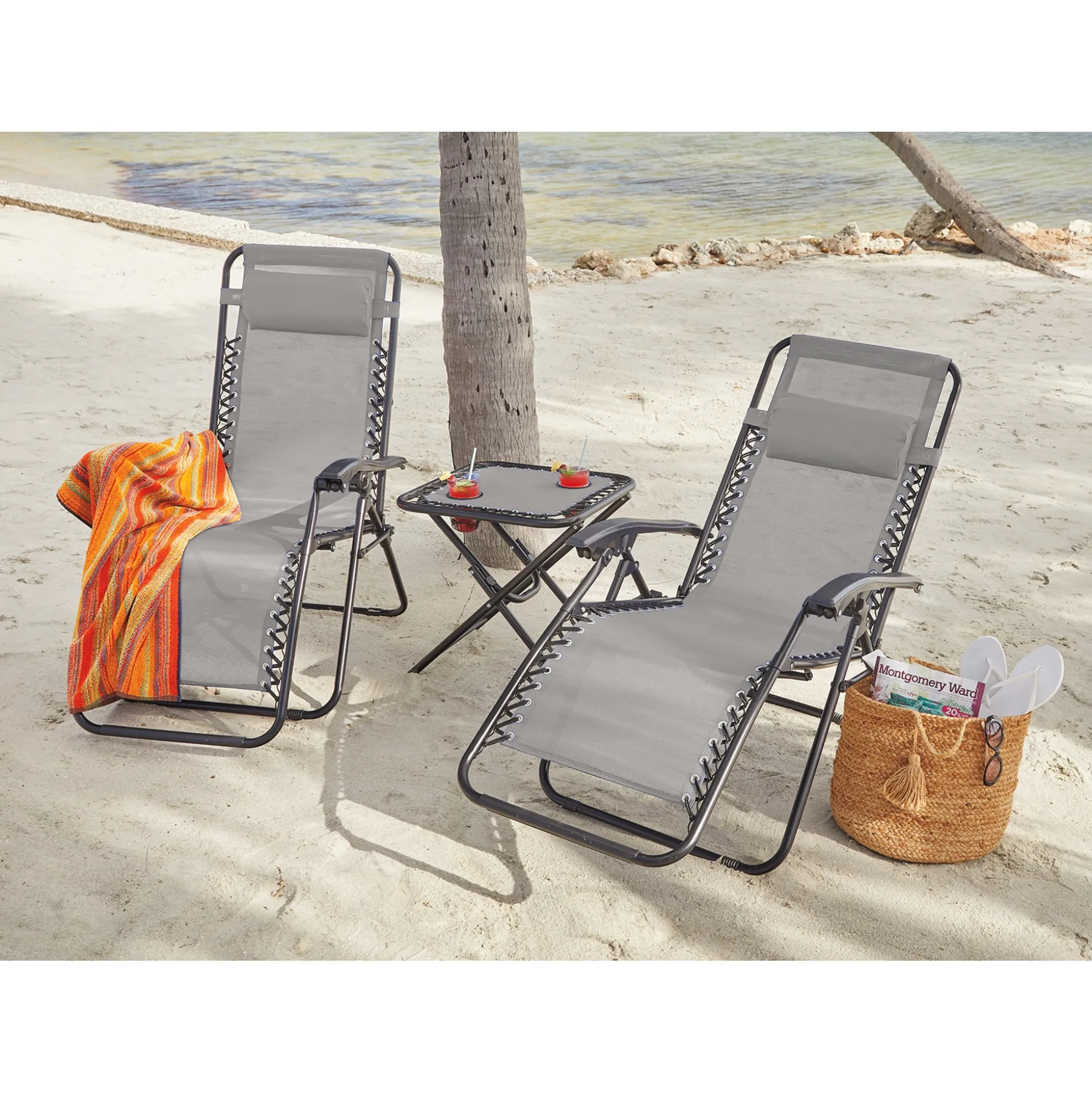3-Piece Outdoor Lounge Set