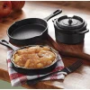 4-Piece Pre-Seasoned Cast Iron Mini Cookware Set