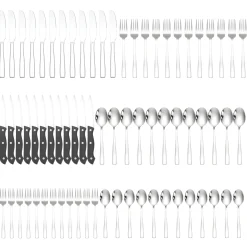 72-Piece Stainless Steel Cutlery Set