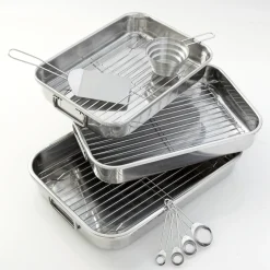 12-Piece Stainless Steel Roasting Set
