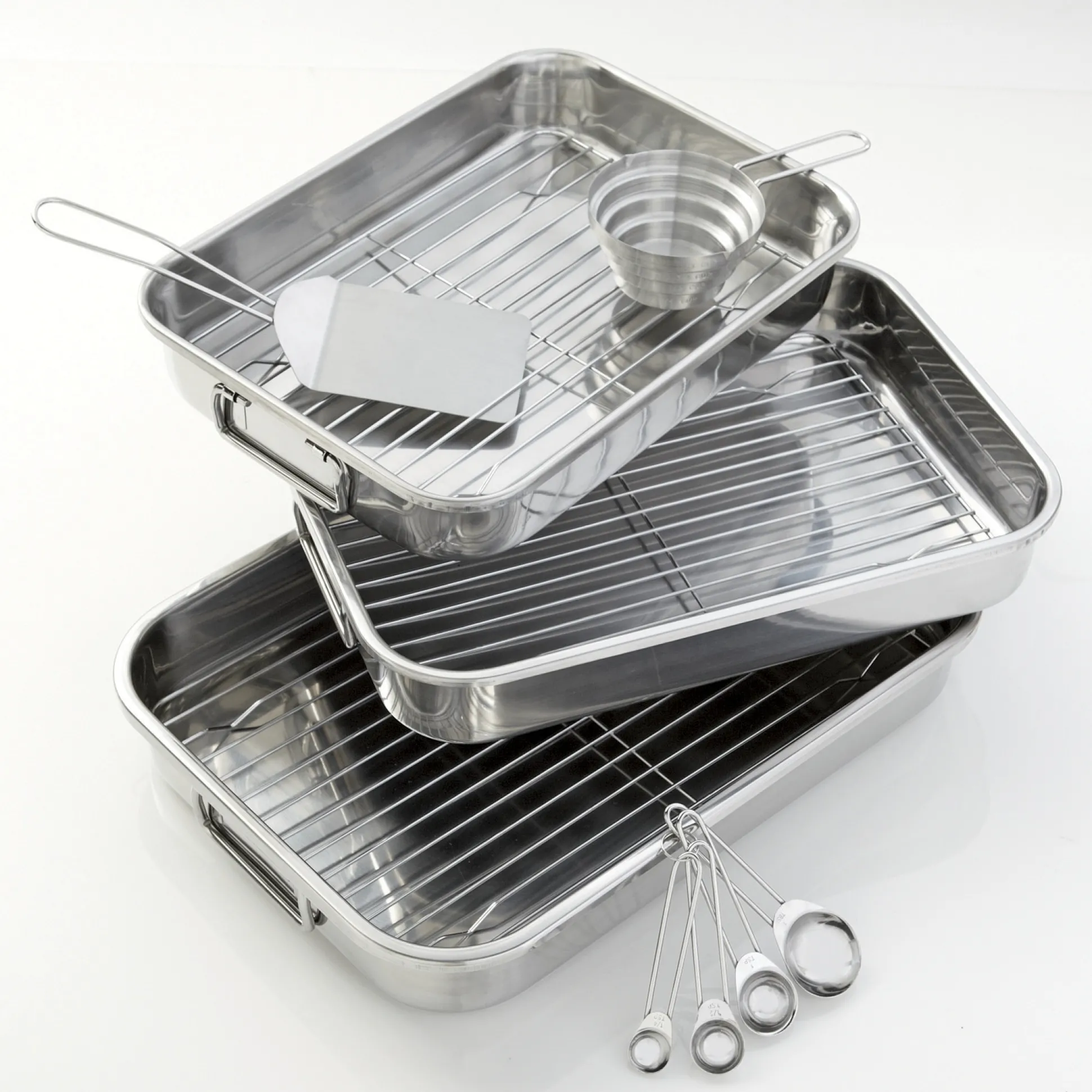 12-Piece Stainless Steel Roasting Set