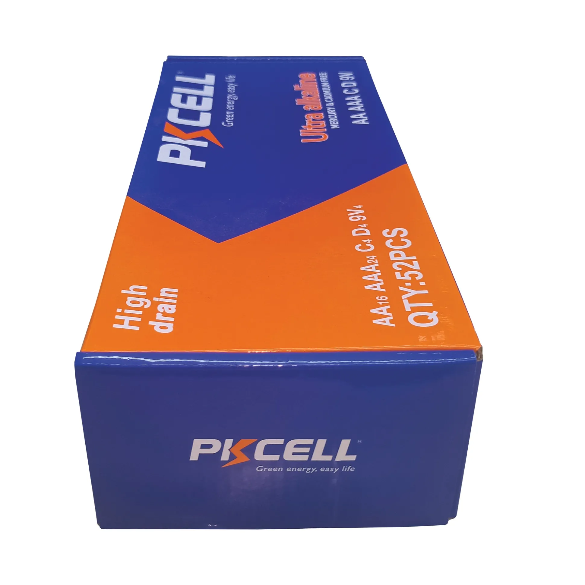 PKcell 52-Count Battery Variety Bundle