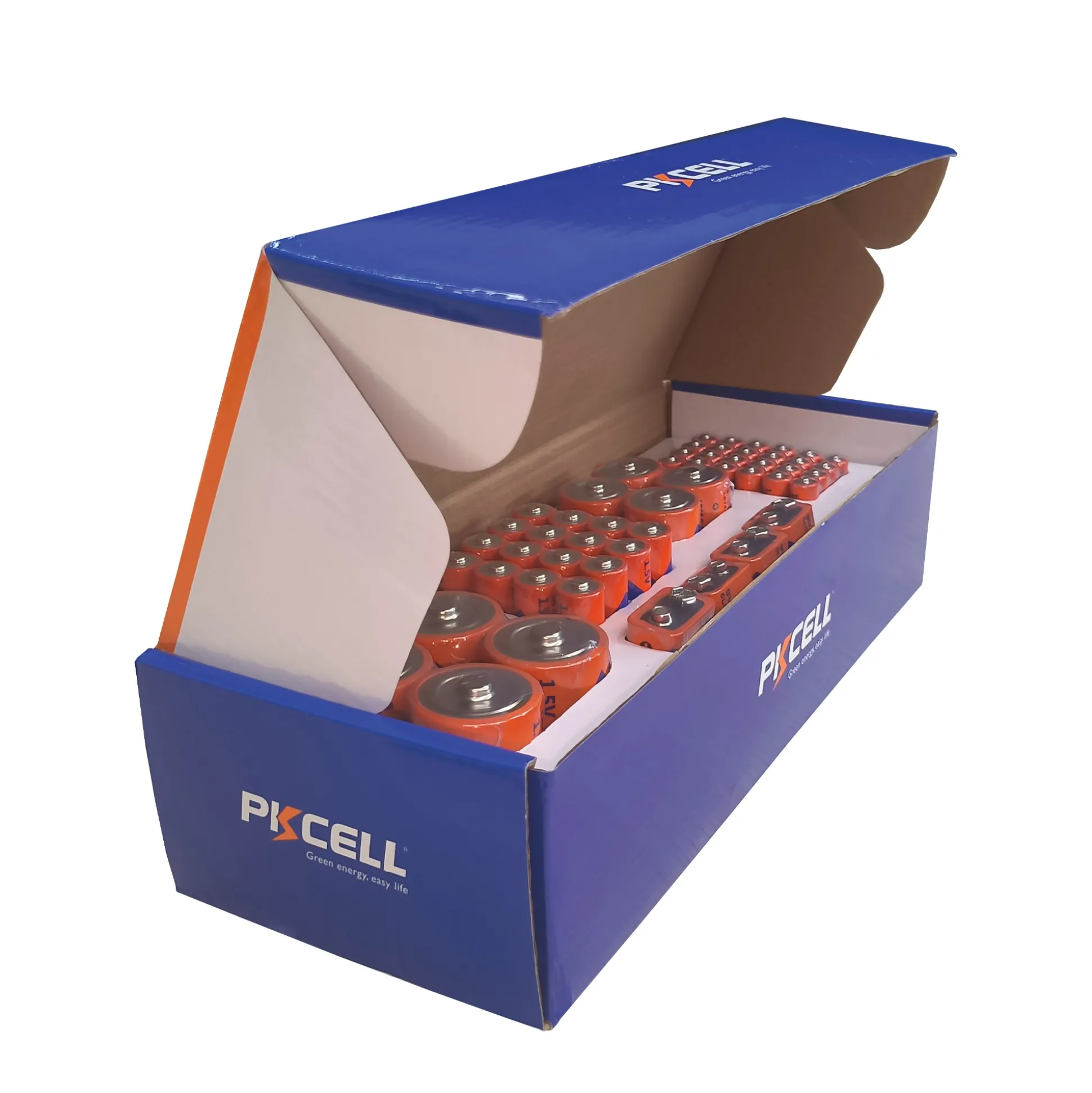PKcell 52-Count Battery Variety Bundle