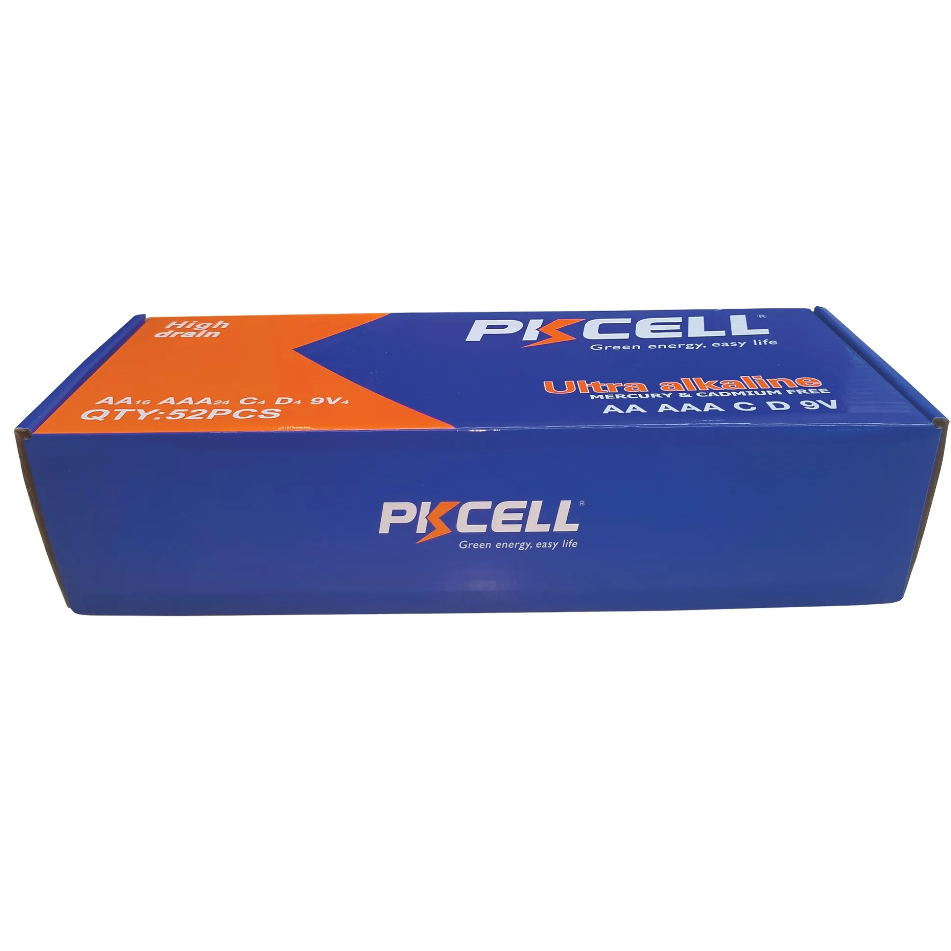 PKcell 52-Count Battery Variety Bundle