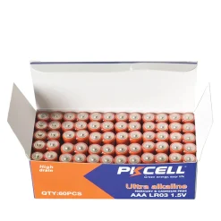 PKcell 60-Pack AAA Batteries