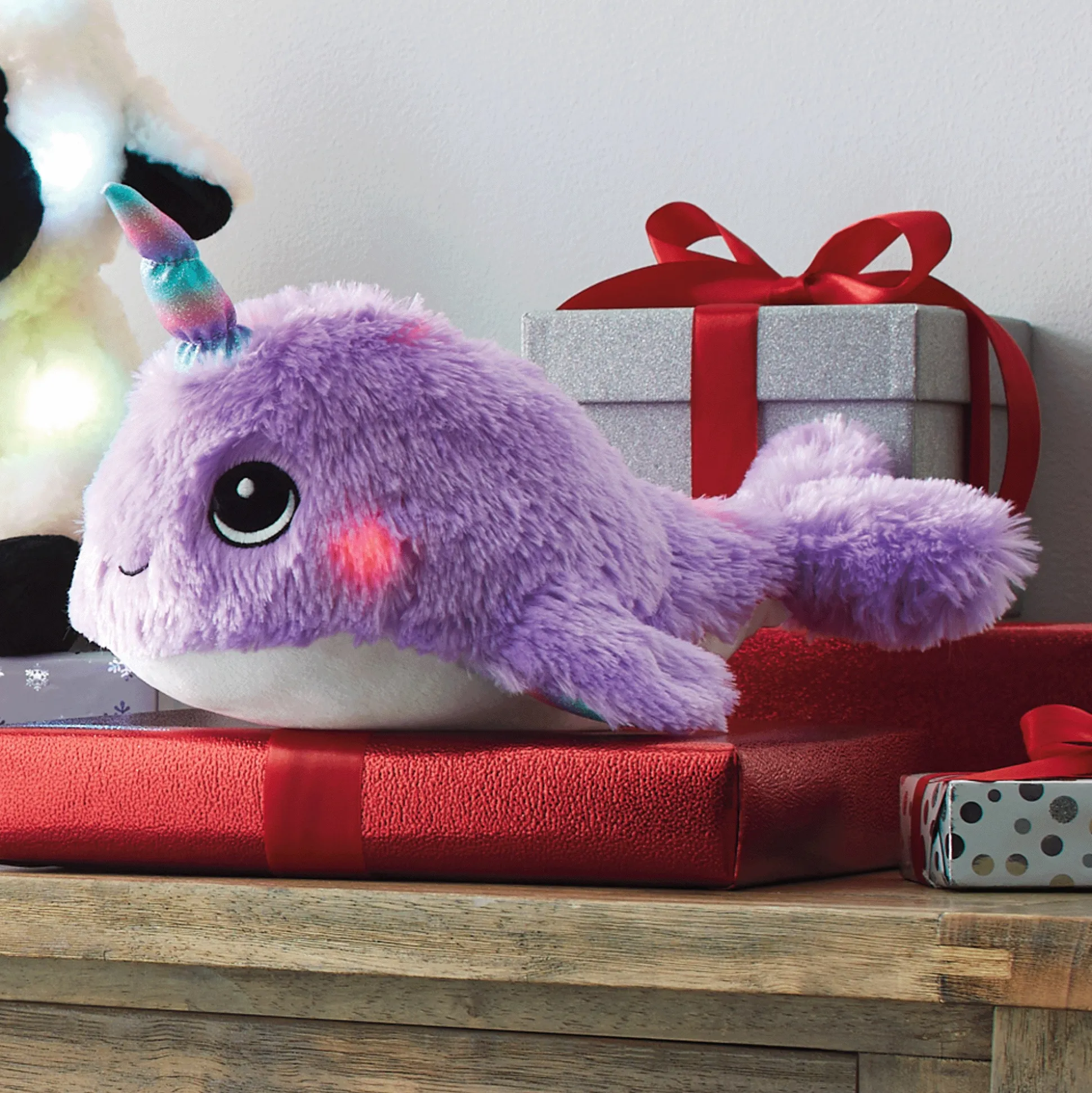 Plush Stuffed Animal with Music & Light