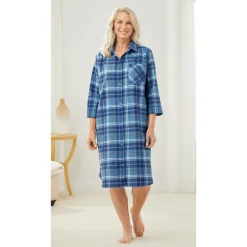 Printed Flannel PJs or Nightshirt