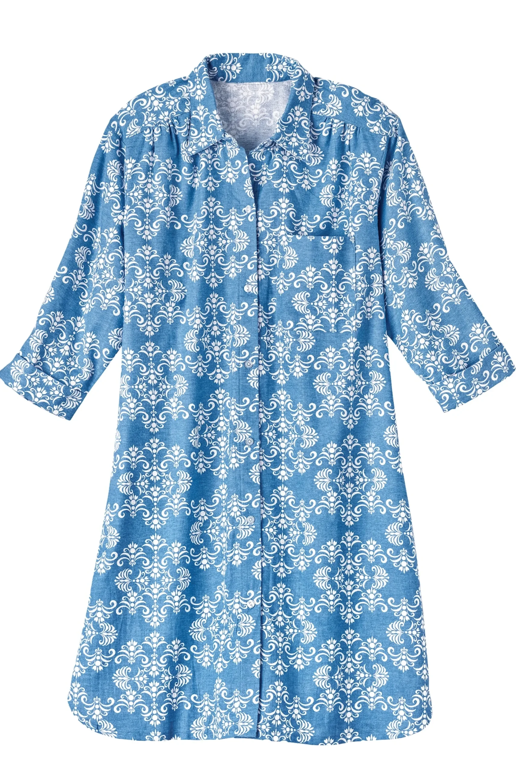 Printed Flannel PJs or Nightshirt