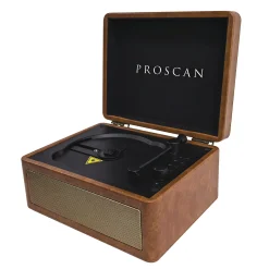 Proscan Retro Suitcase-Style CD Player with Bluetooth