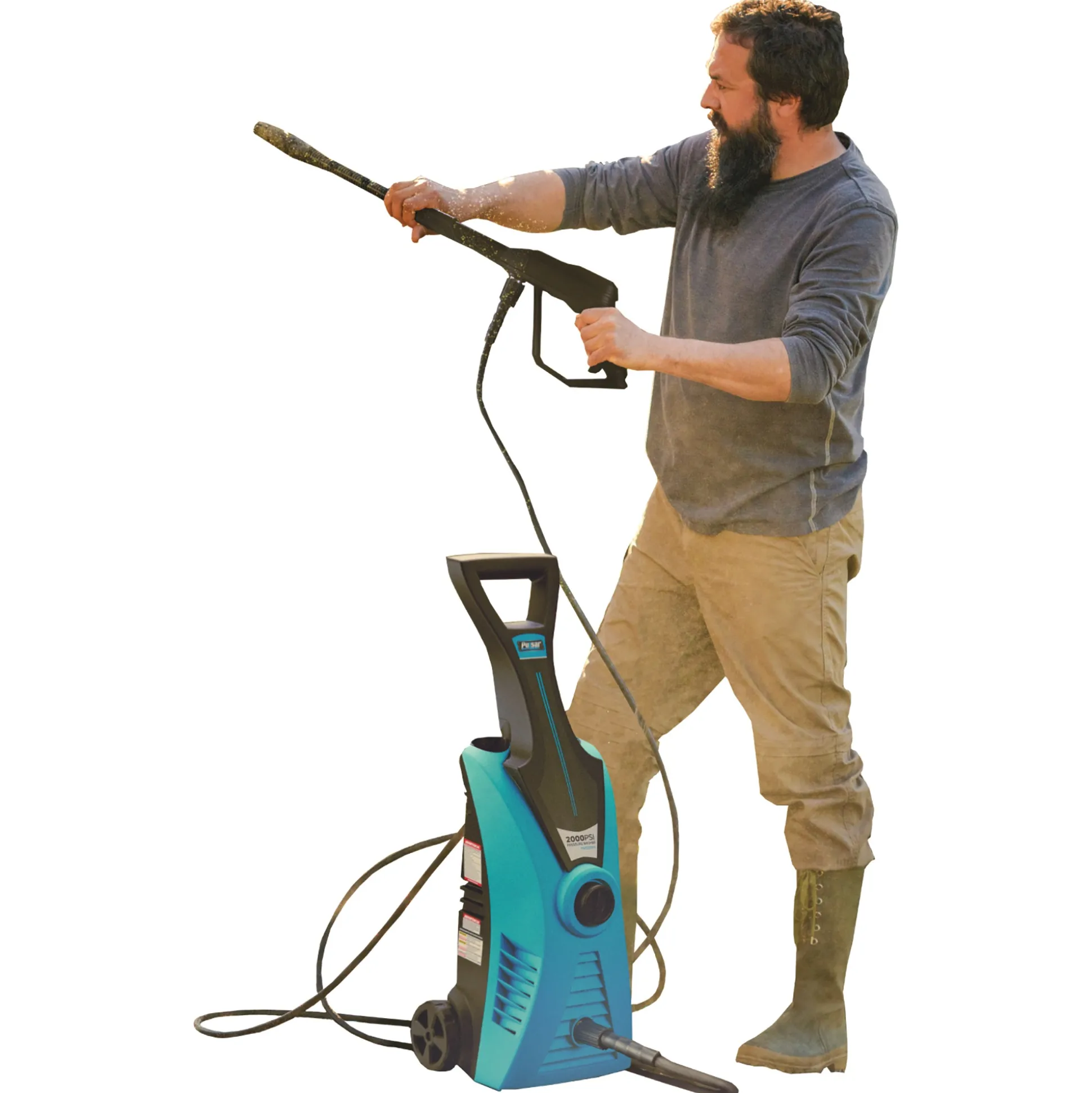 Pulsar 2000 PSI Vertical Electric Pressure Washer