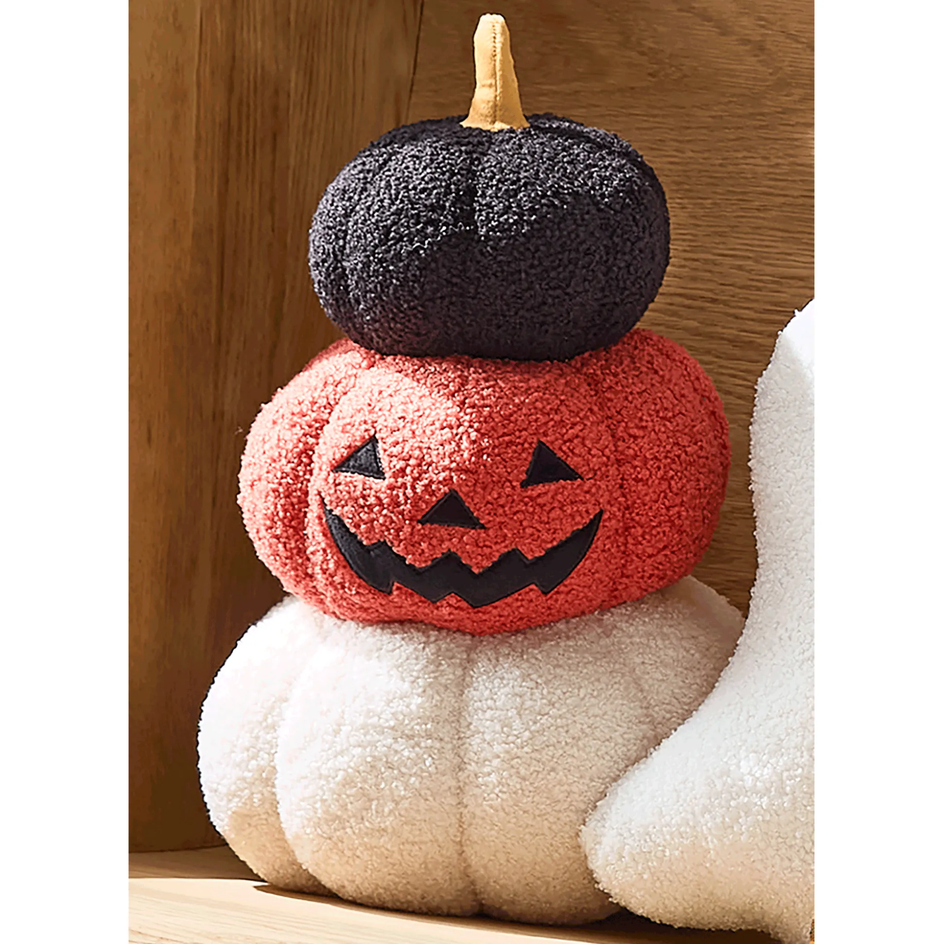 Pumpkin Stack Decorative Pillow