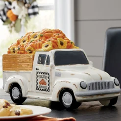 Pumpkin Truck Cookie Jar