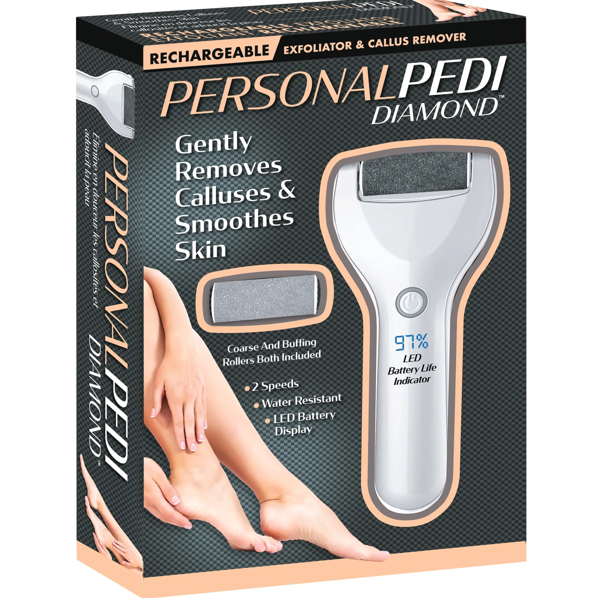 Rechargeable Personal Pedi Diamond