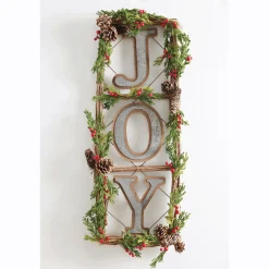 Rectangular Joy Wreath