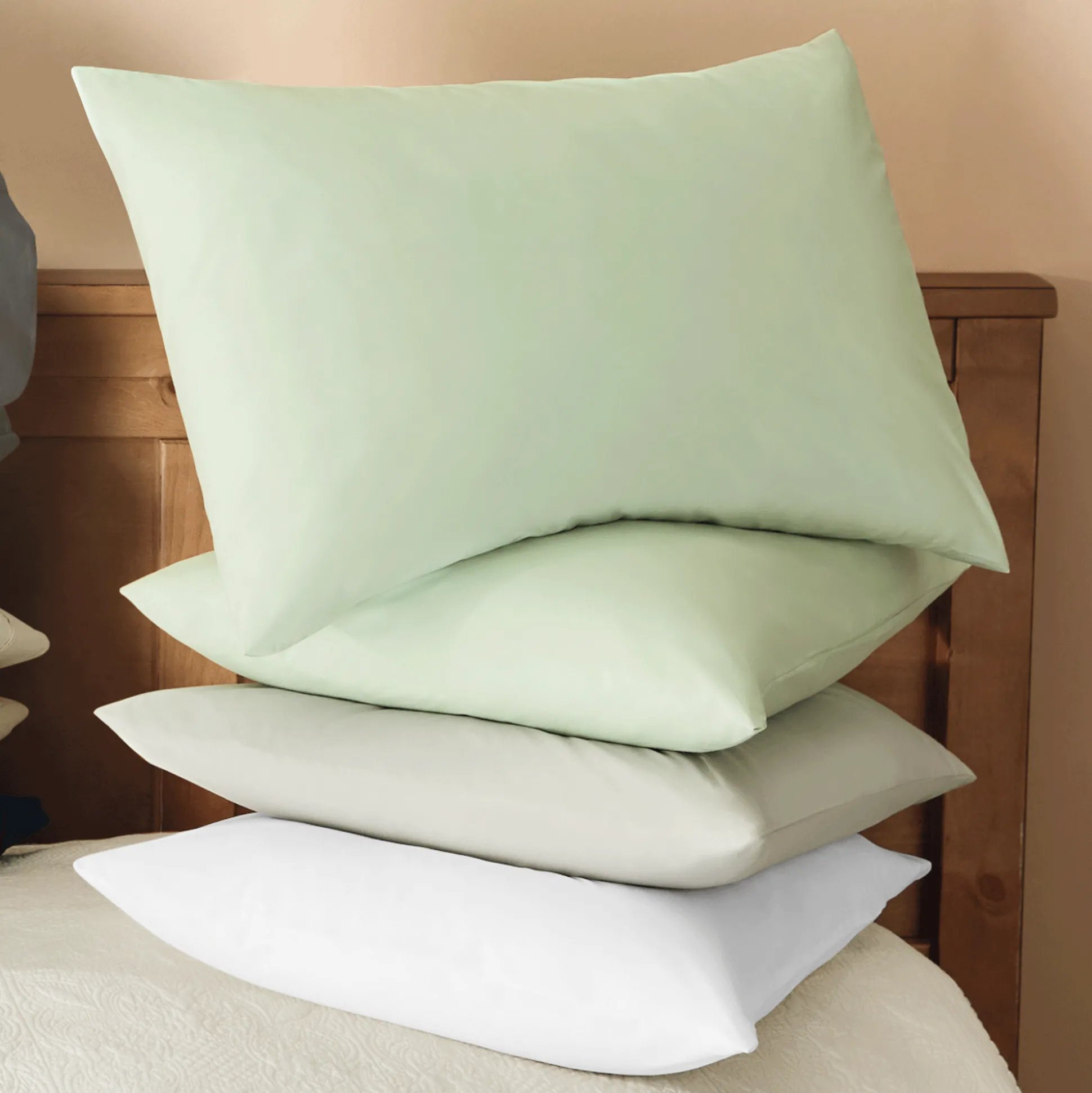 Recycled Percale Pillowcase Set