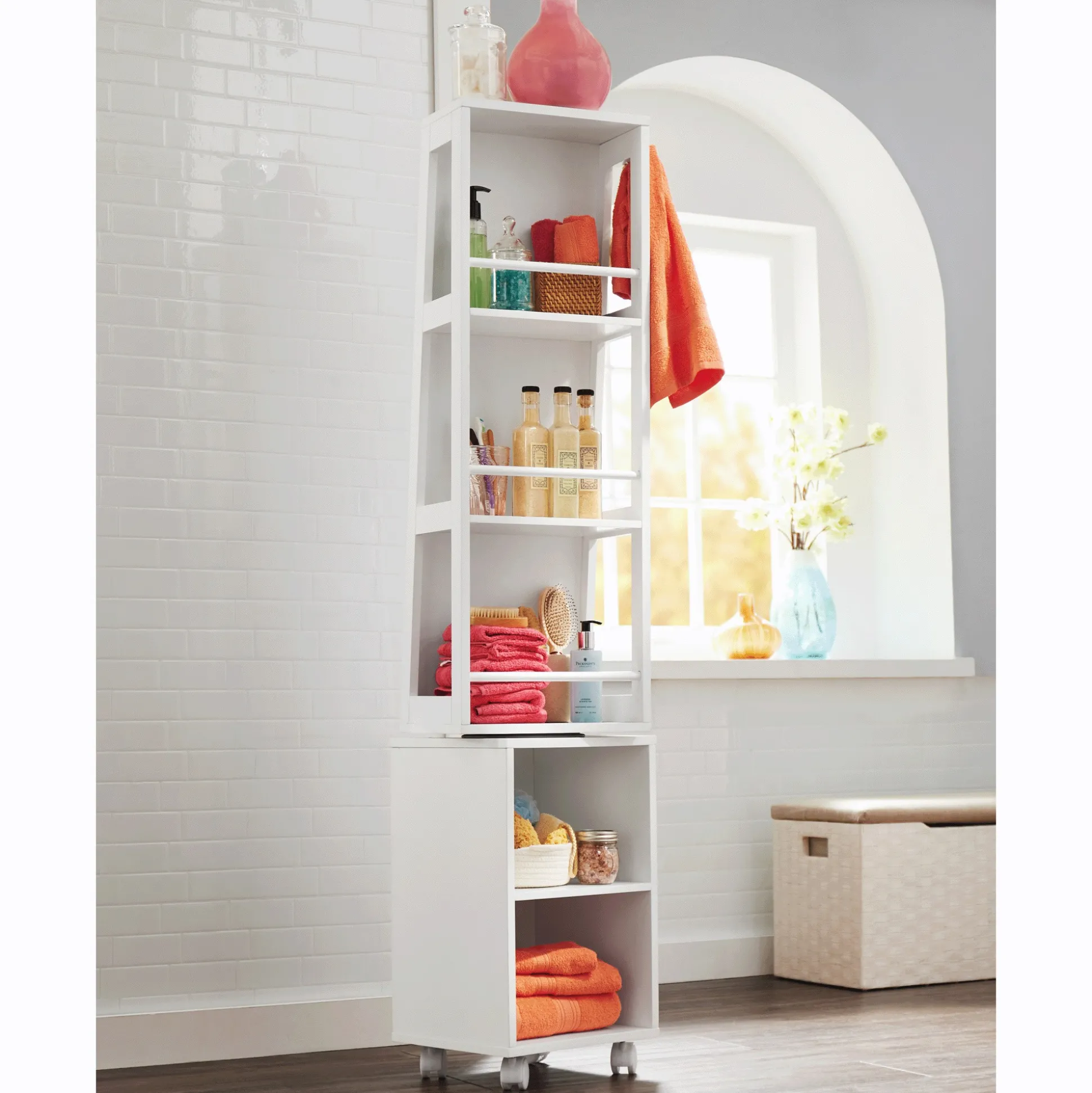 Revolving Storage with Mirror