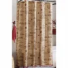 Rustic Holiday Shower Curtain