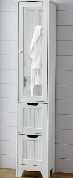 Seacliff Tall Mirror Cabinet