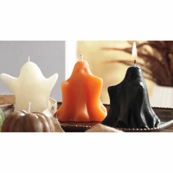 Seasonal Figural Candle Set