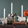 Set of 3 Animal Taper Candle Holders