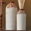 Set of 2 Autumn Two-Tone Vases