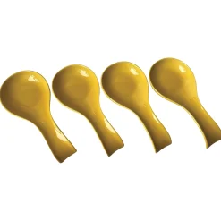 Set of 4 Ceramic Spoon Rests