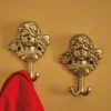 Set of 2 Cherubs Wall Hooks